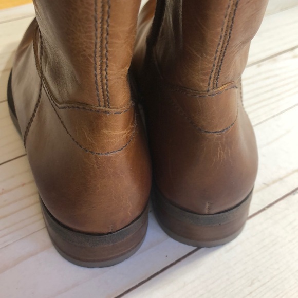 Vince Camuto Cognac Payatt Booties - 6.5 - Picture 3 of 8
